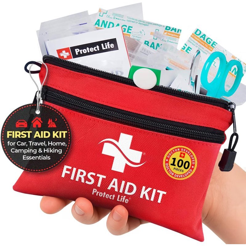Protect Life 100-Piece Waterproof First Aid Kit