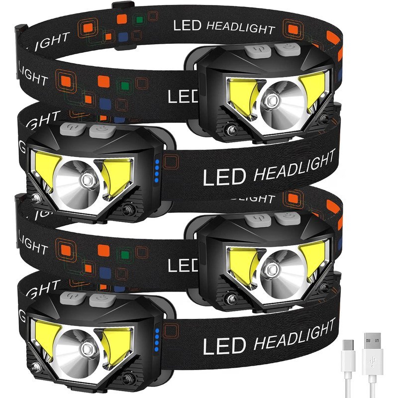 LHKNL Ultra-Light Rechargeable Headlamp