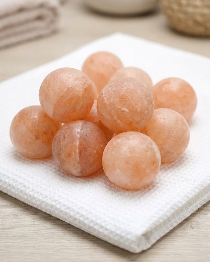 Swiffen Round Salt Massage Stones, 10-Pack
