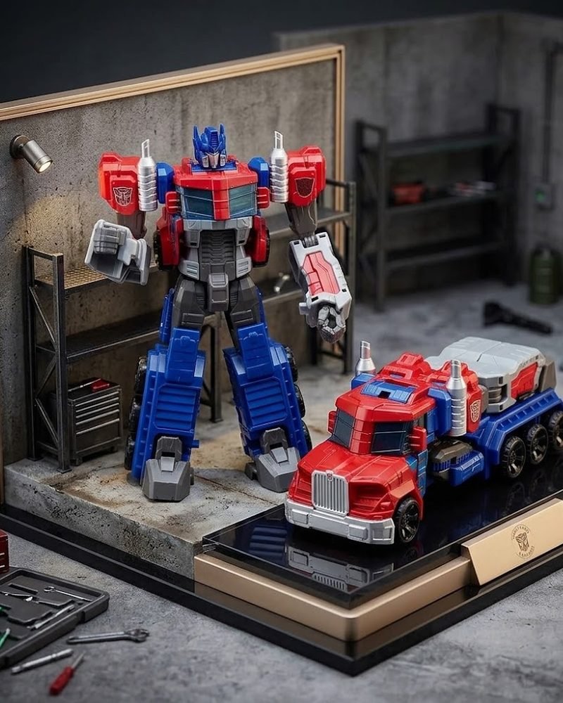 Transformers Heroic Optimus Prime Figure & Truck