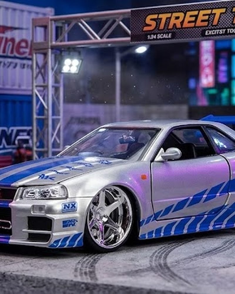 Jada Toys Brian’s Nissan Skyline GT-R R34 Die-Cast