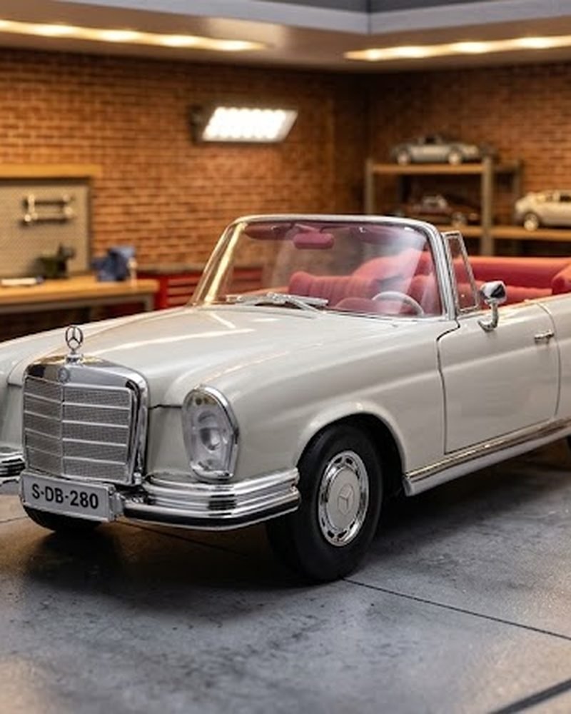 Maisto Mercedes-Benz 280 SE Cabriolet Die-Cast