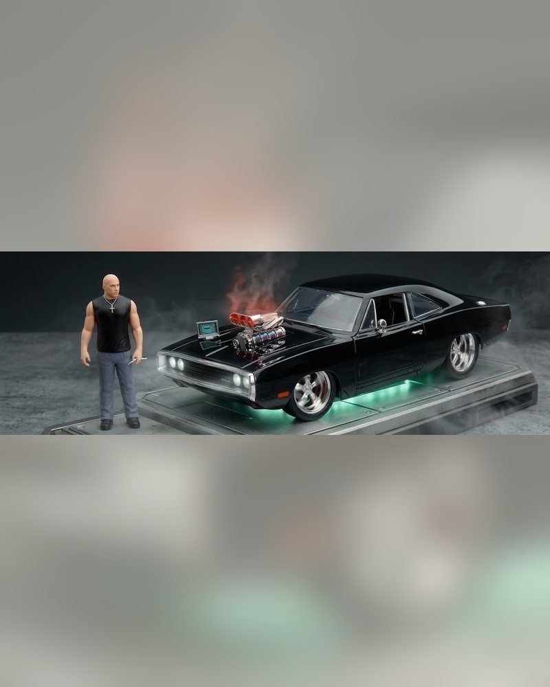 Jada Toys Dom’s Dodge Charger R/T & Dom Figure