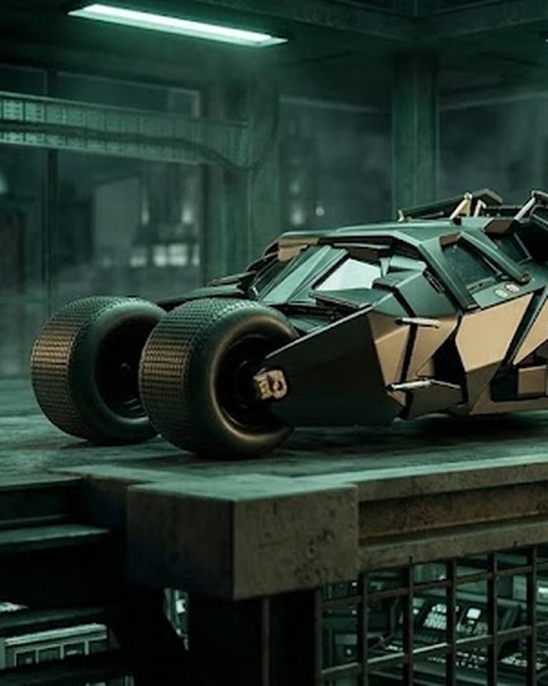 Jada Toys Batmobile Tumbler & Batman Figure